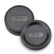 Pentax K-Mount Kamera Body- und Objektiv-Rückdeckel Set K-Bajonett