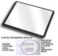 Nikon D300 / D300S Displayschutz aus Glas von Phottix Typ Lina