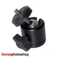 Mini Kugelkopf - Ball Head mit 2 Schrauben Anschluss