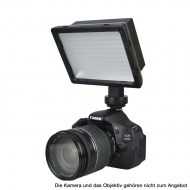 JJC LED-160 Videoleuchte 1850 Lux für Kameras und Video-Kameras